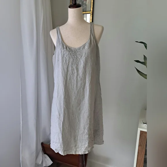 Eileen Fisher | Dresses | Eileen Fisher Irish Linen Dress With Sequins Sz 2 | Poshmark Eileen Fisher | Dresses | Eileen Fisher Irish Linen Dress With Sequins Sz 2 | Poshmark